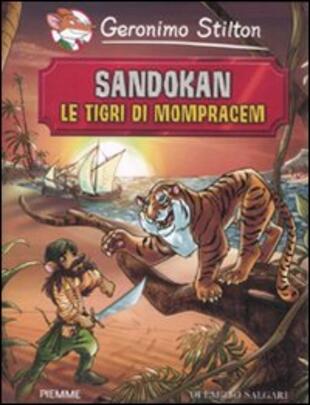 copertina Sandokan. Le tigri di Mompracem di Emilio Salgari