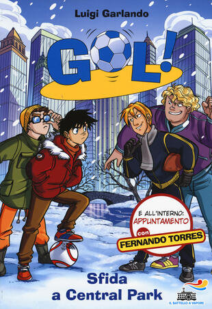 copertina Sfida a Central Park