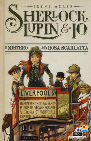 copertina Il mistero della rosa scarlatta