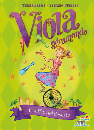 copertina Il soffio del deserto. Viola giramondo