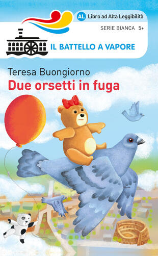 copertina Due orsetti in fuga. Ediz. ad alta leggibilità