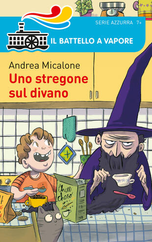 copertina Uno stregone sul divano