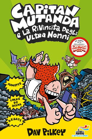 copertina Capitan Mutanda e la rivincita degli ultranonni