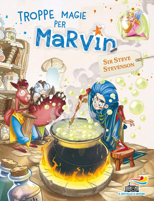 copertina Troppe magie per Marvin. Marvin