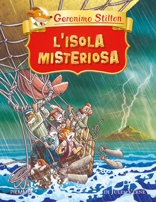 copertina L' isola misteriosa di Jules Verne