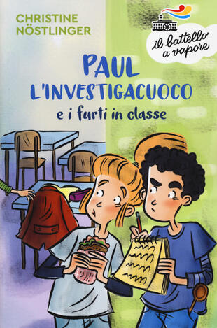 copertina Paul l'investigacuoco e i furti in classe