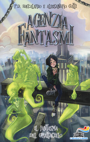 copertina Il fantasma del grattacielo. Agenzia Fantasmi