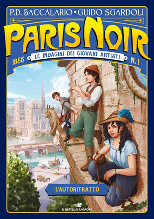 copertina L'autoritratto. Paris noir. Le indagini dei giovani artisti. Vol. 1