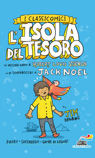 copertina L'isola del tesoro da Robert Louis Stevenson