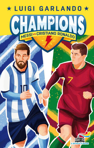 copertina Messi vs Cristiano Ronaldo. Champions