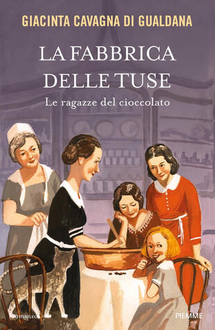 copertina La fabbrica delle tuse. Le ragazze del cioccolato
