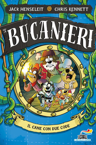 copertina Il cane con due code. I Bucanieri