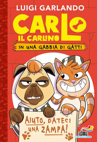 copertina Carlo il carlino in una gabbia di gatti