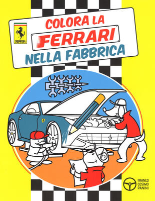 copertina Colora la Ferrari nella fabbrica