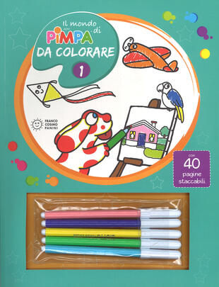 copertina Il mondo di Pimpa da colorare. Ediz. illustrata. Con Gadget
