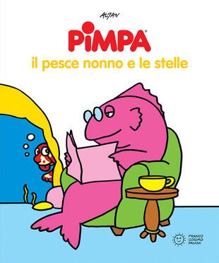 copertina Pimpa. Il pesce nonno e le stelle