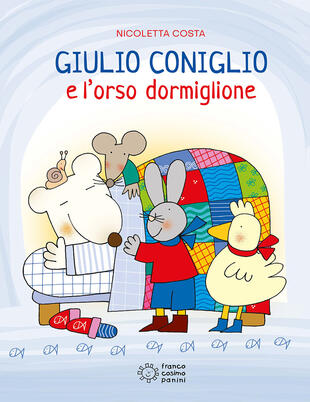 copertina Giulio Coniglio e l'orso dormiglione. Ediz. illustrata