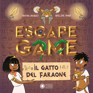 copertina Escape Game. Il gatto del faraone
