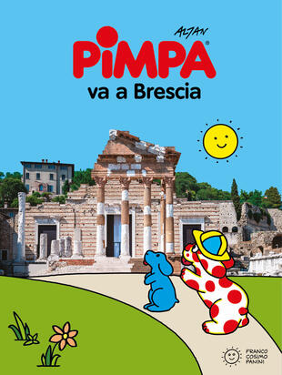copertina Pimpa va a Brescia. Ediz. a colori