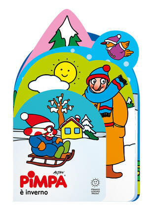 copertina Pimpa è inverno. Ediz. illustrata