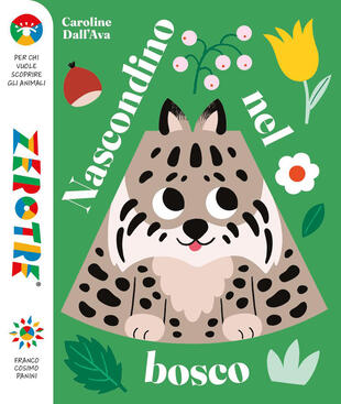 copertina Nascondino nel bosco. Ediz. a colori