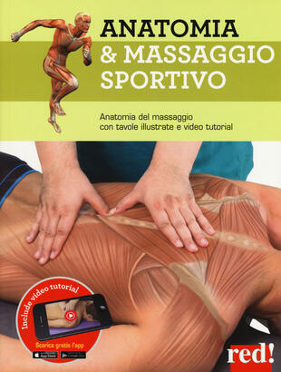 copertina Anatomia & massaggio sportivo. Ediz. a colori. Con video tutorial