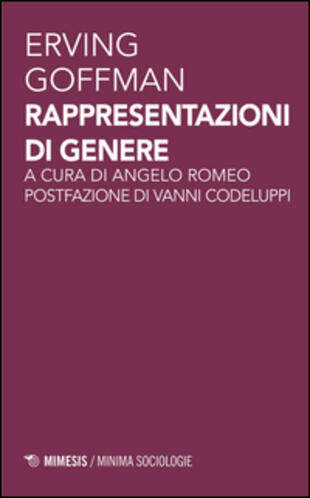 copertina Rappresentazioni di genere