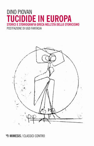 copertina Tucidide in Europa. Storici e storiografia greca nell'età dello storicismo