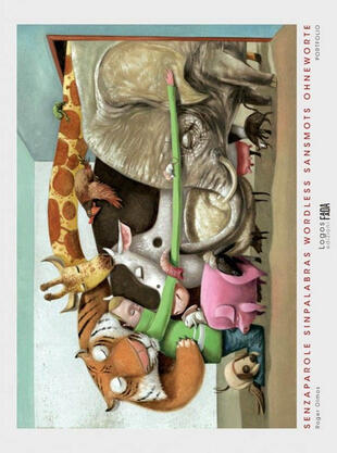 copertina Senzaparole portfolio Roger Olmos. Ediz. italiana, inglese, francese e spagnola