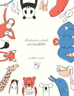 copertina Illustrazion school. Animaletti