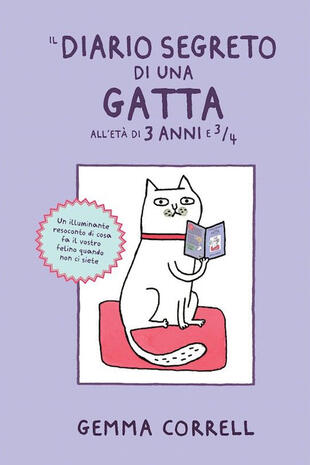 copertina Il diario segreto di una gatta all'et&agrave; di 3 anni e &frac34;