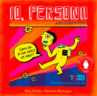 copertina Io, persona. Apri guarda pensa. Wonder Ponder