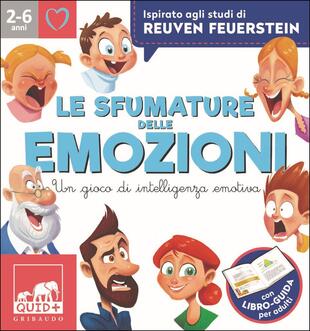 copertina Le sfumature delle emozioni. Un gioco di intelligenza emotiva. Ediz. a colori. Con 64 carte