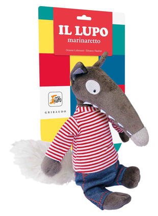copertina Il lupo marinaretto. Amico lupo. Ediz. a colori. Con Giocattolo morbido