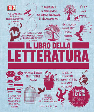 copertina Il libro della letteratura. Grandi idee spiegate in modo semplice