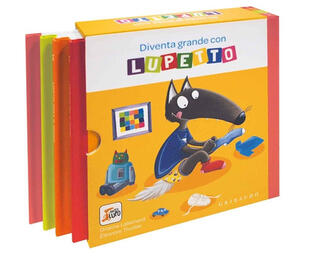 copertina Diventa grande con lupetto. Amico lupo. Ediz. a colori