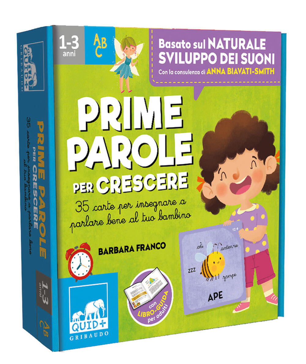 Prime parole per crescere. 35 carte per insegnare a parlare bene al tuo  bambino. Con 35 Carte di Franco Barbara - Il Libraio