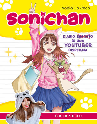 copertina Sonichan. Diario di una youtuber incasinata