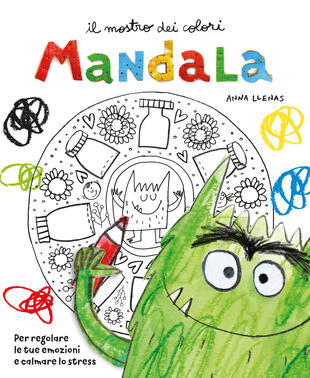 copertina Il mostro dei colori Mandala. Per regolare le tue emozioni e calmare lo stress