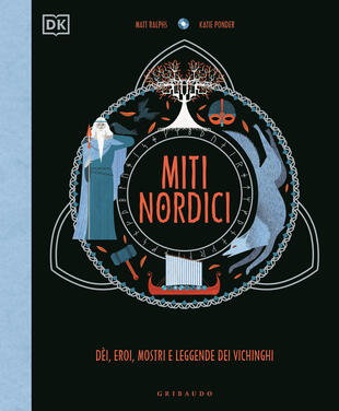 copertina Miti nordici. Dèi, eroi, mostri e leggende dei vichinghi