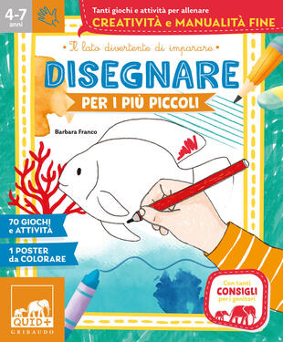 copertina Disegnare per i più piccoli. Ediz. illustrata. Con Poster
