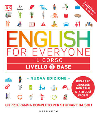 copertina English for everyone. Livello 1° base. Il corso. Con File audio online