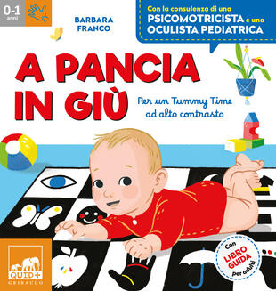 copertina A pancia in gi&ugrave;. Per un tummy time ad alto contrasto. Ediz. a colori. Con tappeto. Con 48 Carte