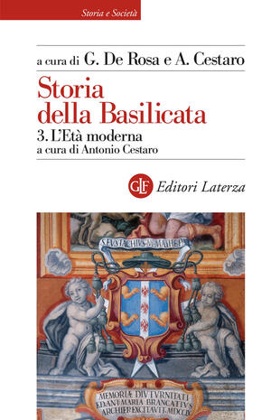 copertina Storia della Basilicata. Vol. 3: L'Età moderna