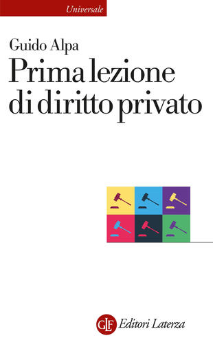 copertina Prima lezione di diritto privato
