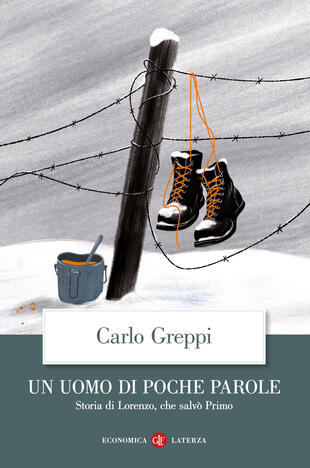 copertina Un uomo di poche parole. Storia di Lorenzo, che salvò Primo