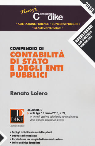 copertina Compendio di contabilità di Stato e degli enti pubblici