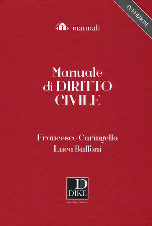 copertina Manuale di diritto civile. Con espansione online