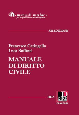 copertina Manuale di diritto civile. Ediz. maior