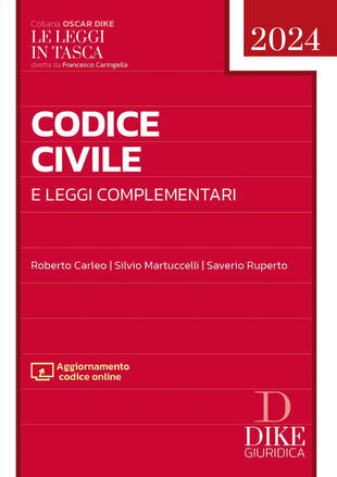 copertina Codice civile e leggi complementari. Con aggiornamento codice online